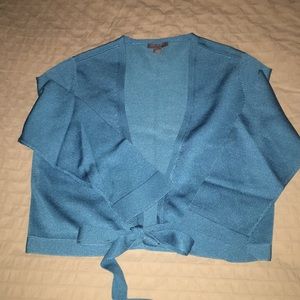 Cute sweater to wear over a dress